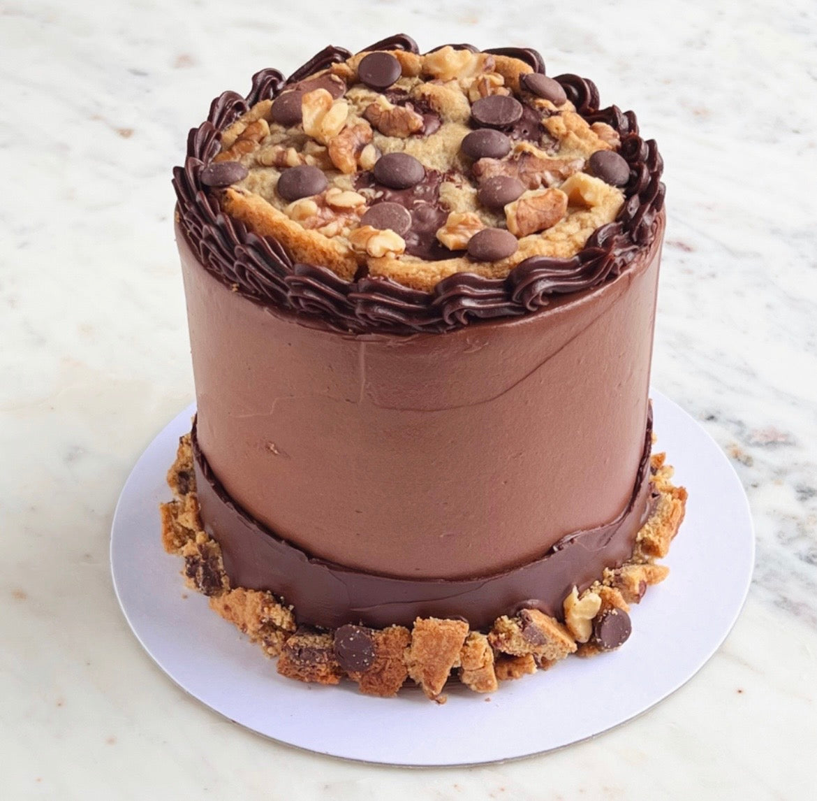 Chocolate Chip Cookie Cake