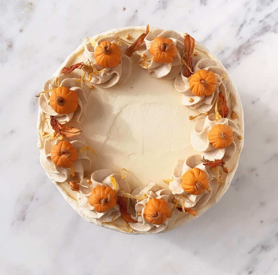 Caramel Pumpkin Spice Cake