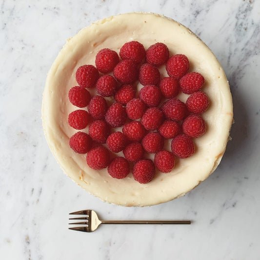 Cheesecake With Raspberries
