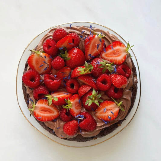 Brownies & Chocolate Cream