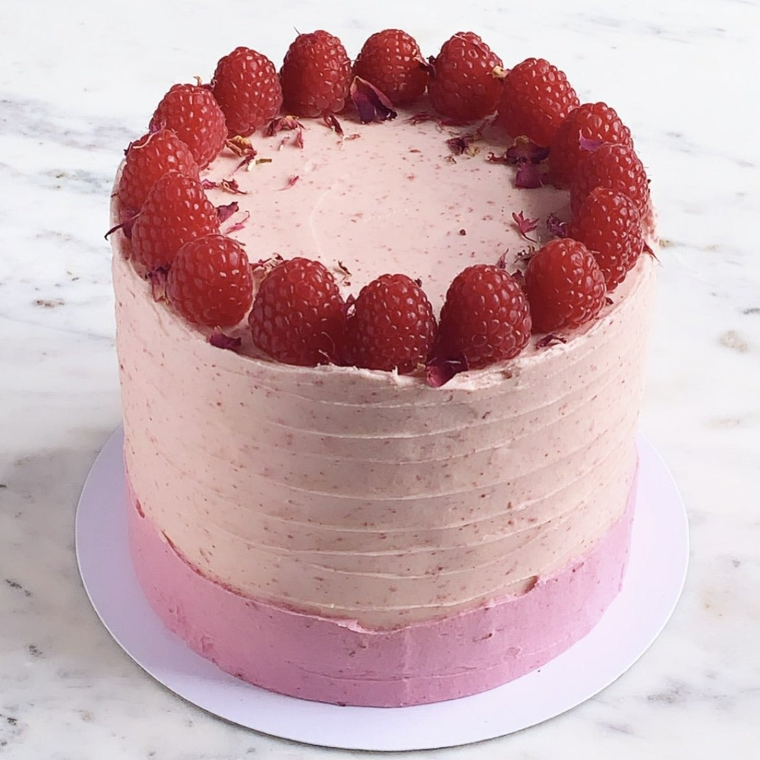 Raspberry & Vanilla Cake