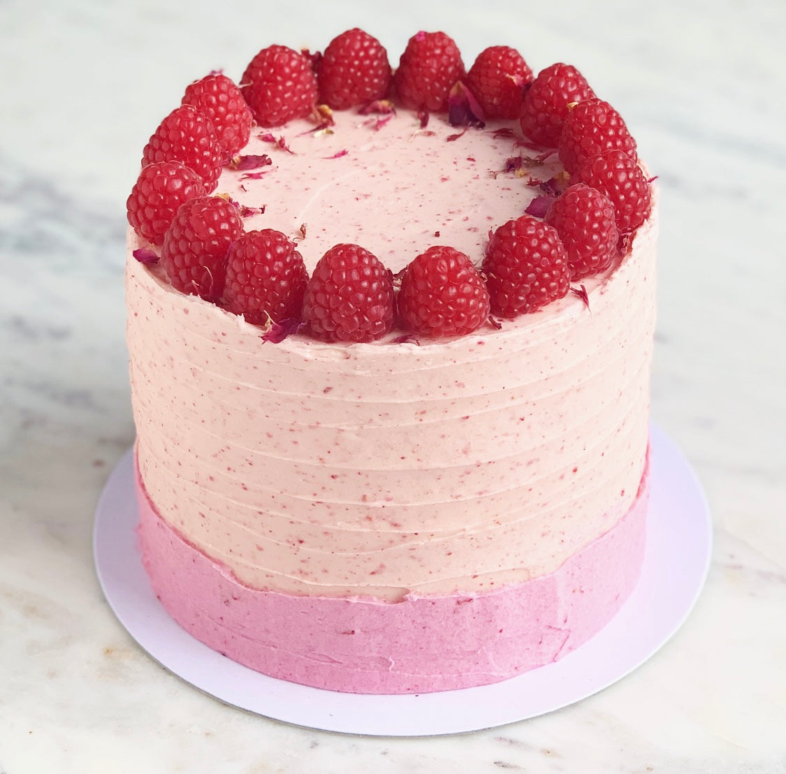 Raspberry & Vanilla Cake