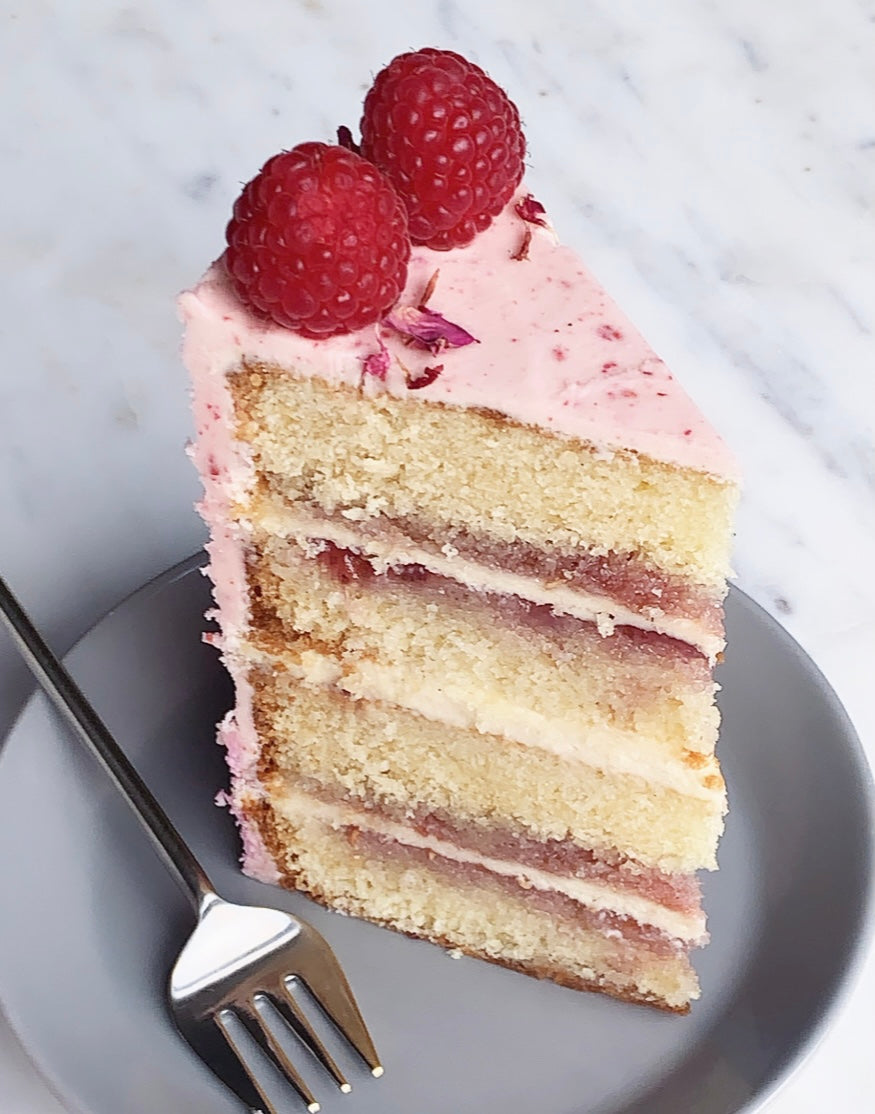 Raspberry & Vanilla Cake