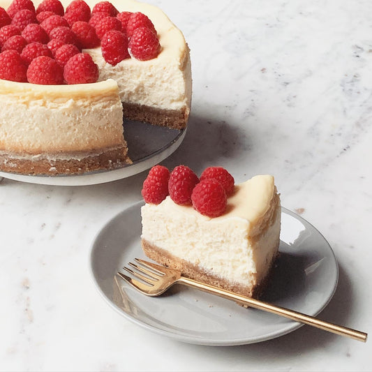 Cheesecake With Raspberries