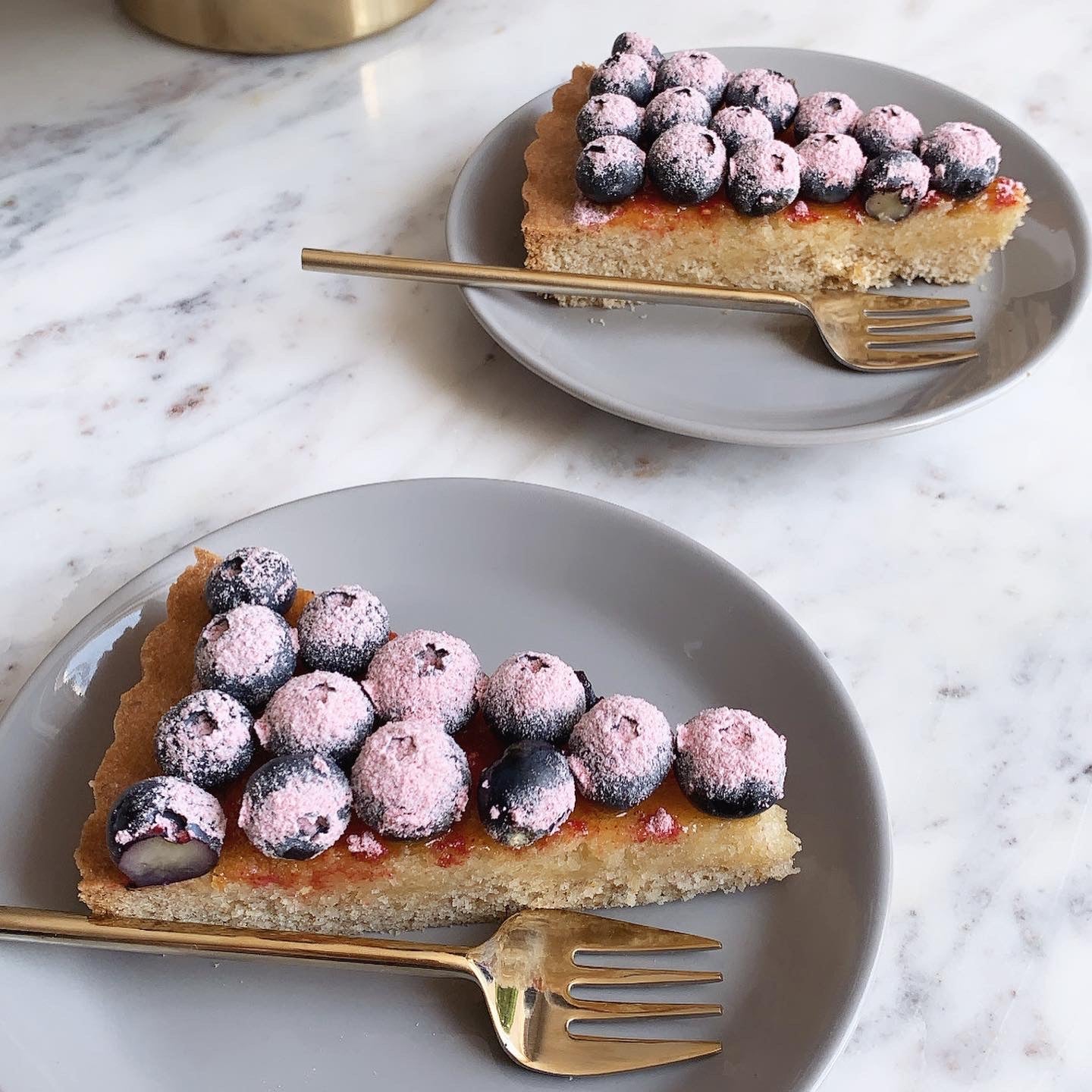 Almond & Blueberry Tart